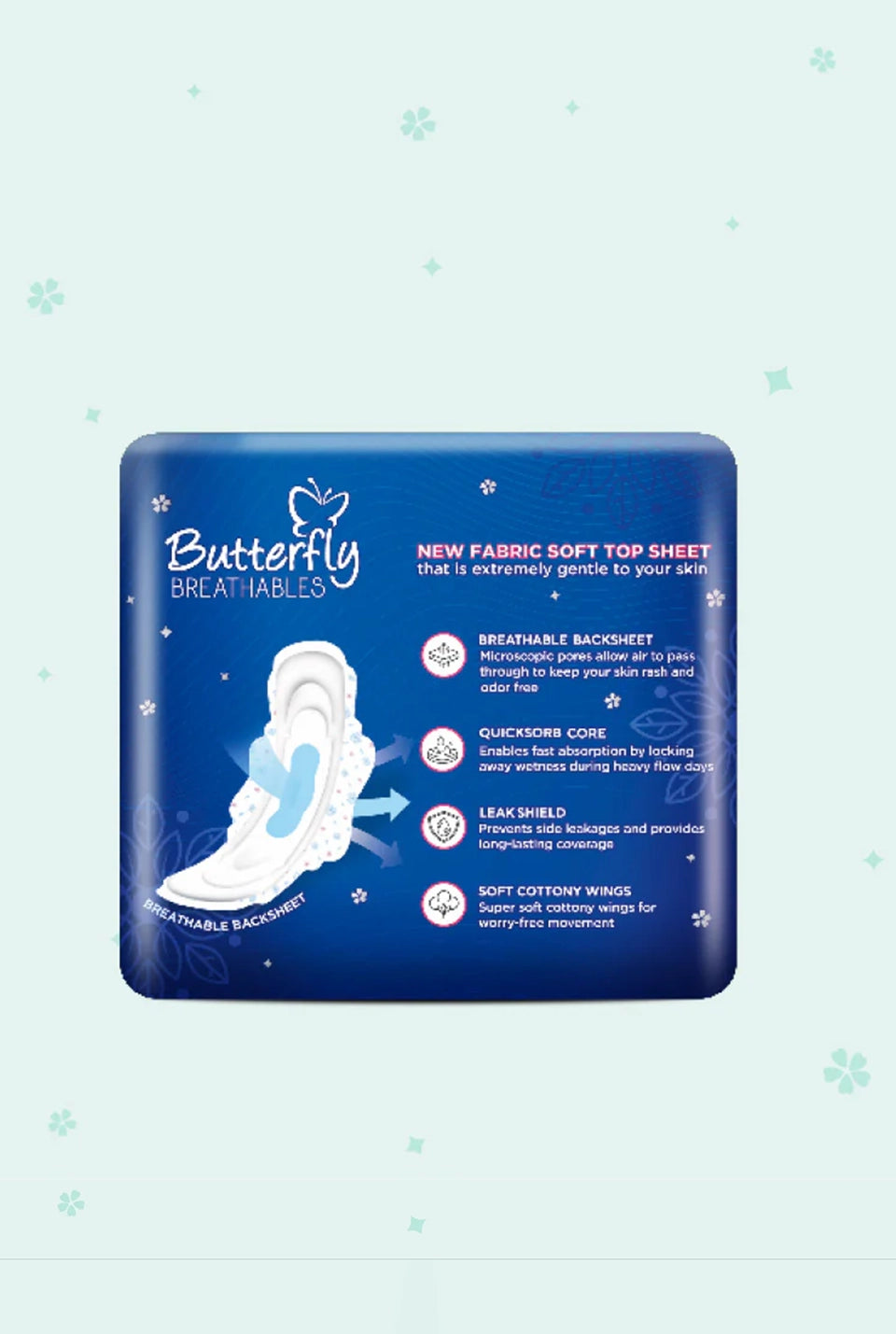 Butterfly BF Maxi Extra Long Sanitary Pads – 8 Pcs