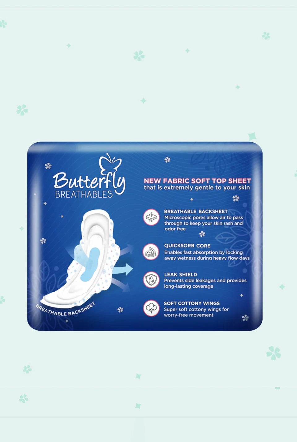 Butterfly BF Maxi Long Sanitary Pads – 9 Pcs