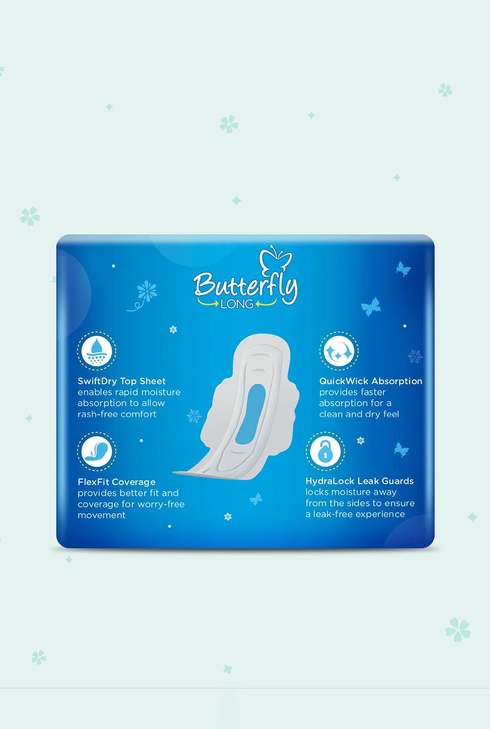 Butterfly Long Ultra Big Saver Sanitary Pads XXL – 16 Pcs