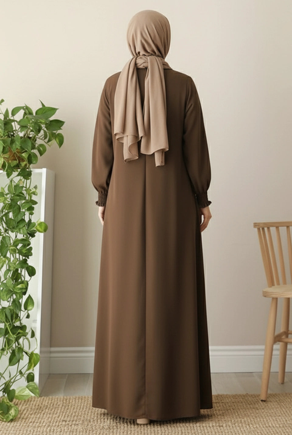 Lesoie Full Gown Abaya